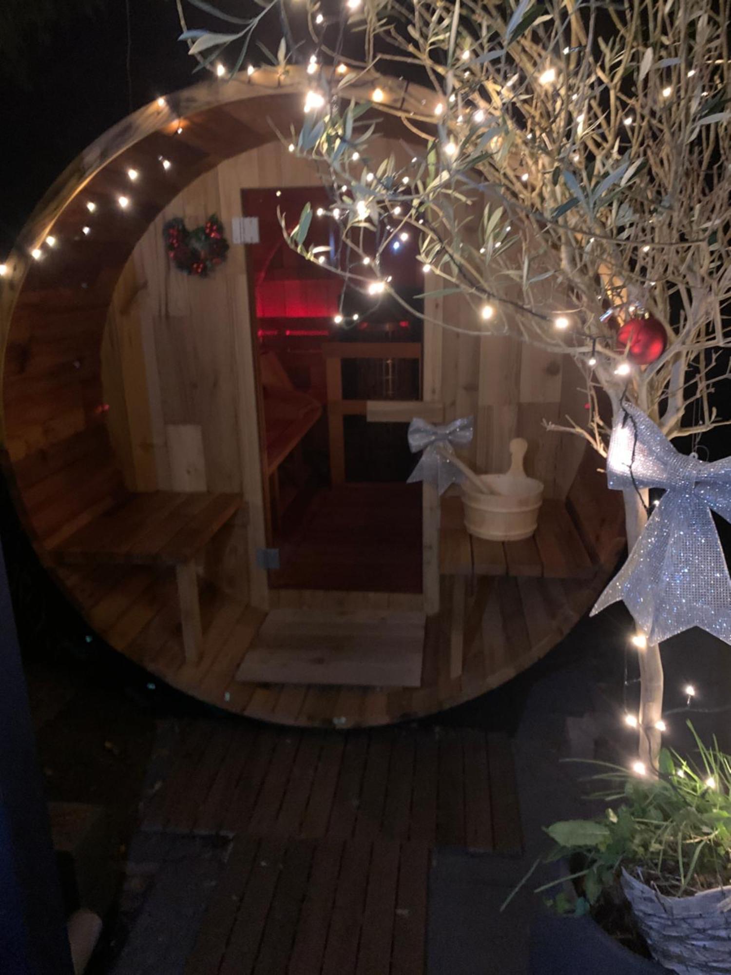Romantisch Wellness Appartement Met Prive Hottub Sauna Gamesroom Den Ham Exterior foto
